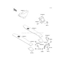 Pads pour Kawasaki 1991 X2