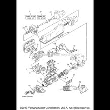 REPAIR KIT 1 pour Yamaha 2000 WaveRunner GP800 - GP800Y - 2000