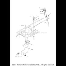 VENTILATION pour Yamaha 2000 WaveRunner GP800 - GP800Y - 2000