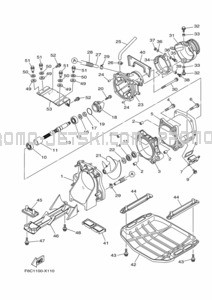 JET UNIT 1 pour Yamaha 2023 WaveRunner JETBLASTER (JB1050-Y)