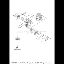 REPAIR KIT 2 pour Yamaha 2000 WaveRunner SUPER JET - SJ700AY - 2000