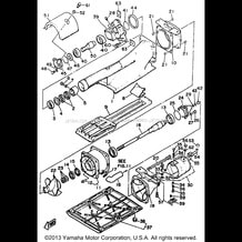 JET UNIT pour Yamaha 1990 WaveRunner WAVE RUNNER LX 650 (WR650D) 1990