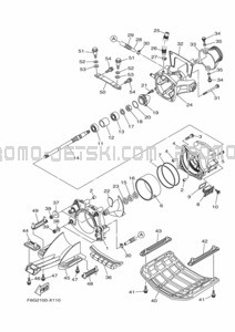 JET UNIT 1 pour Yamaha 2023 VX1050G-Y