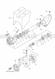 JET UNIT 2 pour Yamaha 2023 WaveRunner FX Cruiser HO (FX1800F)