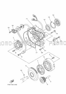 GENERATOR pour Yamaha 2023 WaveRunner FX Cruiser HO (FX1800F)