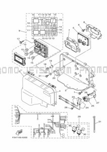 ELECTRICAL 1 pour Yamaha 2023 WaveRunner FX Cruiser HO (FX1800F)