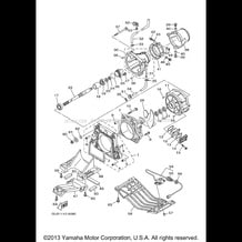 JET UNIT 1 pour Yamaha 2000 WaveRunner SUV 1200 (SV1200Y) 2000