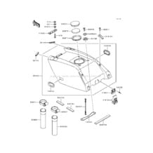 Engine Hood pour Kawasaki 1992 650 SX