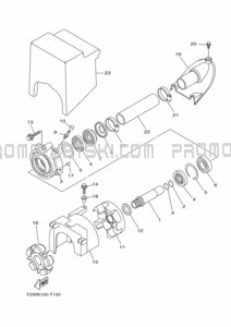 JET UNIT 2 pour Yamaha 2023 WaveRunner VX Cruiser HO (VX1800B)