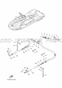 BILGE PUMP pour Yamaha 2023 WaveRunner VX Cruiser HO (VX1800B)
