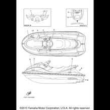 IMPORTANT LABELS pour Yamaha 2000 WaveRunner WAVERUNNER (Metallic Marine Silver) - XL800Y - 2000