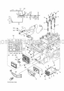 ELECTRICAL 1 pour Yamaha 2024 WaveRunner EX (EX1050C-A)