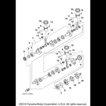 CRANKSHAFT. PISTON pour Yamaha 2000 WaveRunner XL1200  LTD - XA1200Y - 2000