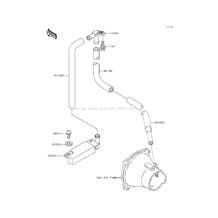 Bilge System pour Kawasaki 1992 750 SS