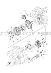 GENERATOR pour Yamaha 2024 WaveRunner VX Deluxe (VX1050D-A)