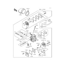 Carburetor pour Kawasaki 1992 750 SS