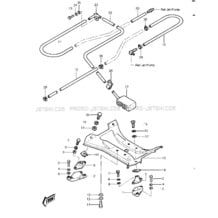 ENGINE MOUNT/COOLING & BILGE  ('82-'83 J pour Kawasaki 1982 JS440