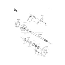 Drive Shaft pour Kawasaki 1992 750 SS