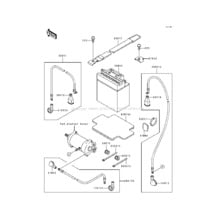 Electrical Equipment pour Kawasaki 1992 750 SS