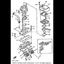 AIR FILTER pour Yamaha 1991 WaveRunner SUPER JET - SJ650P - 1991