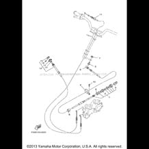 CONTROL CABLE pour Yamaha 2000 WaveRunner XL700 - XL700Y - 2000