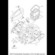 ENGINE HATCH 2 pour Yamaha 2000 WaveRunner XL700 - XL700Y - 2000