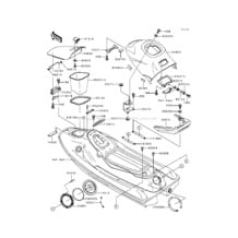 Hull Fittings pour Kawasaki 1992 750 SS