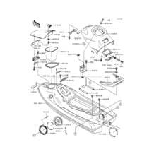 Hull Fittings pour Kawasaki 1992 750 SS