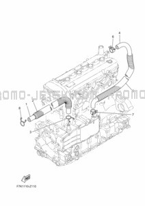 BREATHER OIL pour Yamaha 2024 VX1900B-A