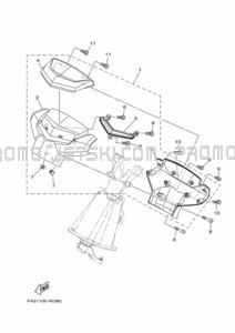 STEERING 3 pour Yamaha 2024 WaveRunner VX Cruiser HO (VX1900B-A)