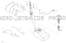 Engine - Fuel pour Sea-Doo 2023 GTI 130