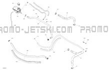 Engine - Cooling pour Sea-Doo 2023 GTI SE 130