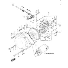 GENERATOR (JS440-A6) pour Kawasaki 1982 JS440