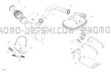 Engine - Exhaust pour Sea-Doo 2023 GTR 230