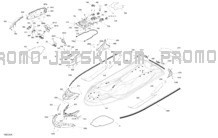 Body - System pour Sea-Doo 2023 GTX 230