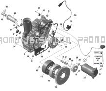 ROTAX - Magneto and Electric Starter pour Sea-Doo 2023 GTX LIMITED 300