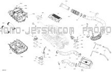Engine - System pour Sea-Doo 2023 GTX LIMITED 300