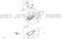 Body - Front Cover pour Sea-Doo 2023 GTX LIMITED 300