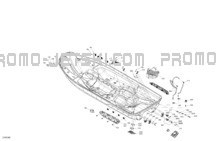 Body - Hull pour Sea-Doo 2023 GTX LIMITED 300