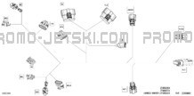Electric - Steering Wiring Harness - 278003904 pour Sea-Doo 2023 GTX LIMITED 300