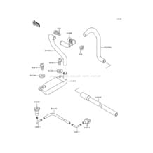 Bilge System pour Kawasaki 1992 750 SX