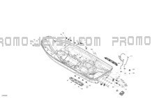 Body - Hull pour Sea-Doo 2023 GTX PRO 130 iBR