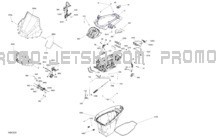 Body - Front Cover pour Sea-Doo 2023 EXPLORER PRO 170