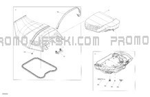 Body - Seat pour Sea-Doo 2023 EXPLORER PRO 170