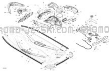 Jet Ski Sea-Doo RXP X 300 2023 - Microfiche and OEM parts