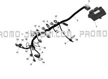 ROTAX - Engine Harness And Electronic Module pour Sea-Doo 2023 RXP X 300 SPECIAL SERIES