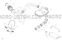 Engine - Exhaust pour Sea-Doo 2023 RXP X 300 SPECIAL SERIES