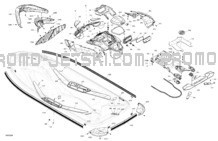 Body - System pour Sea-Doo 2023 RXP X 300 SPECIAL SERIES