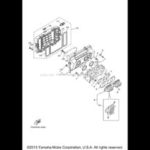 INTAKE pour Yamaha 2000 WaveRunner XL 800 (XA800Y) 2000