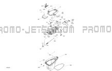 Body - Front Cover pour Sea-Doo 2023 RXT X 300